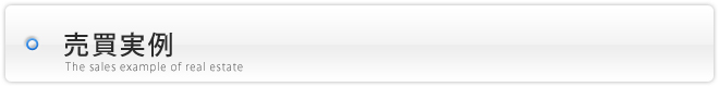 不動産セラーズの売買実例